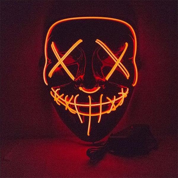 Immagine prodotto Fasnacht Maschera LED arancione