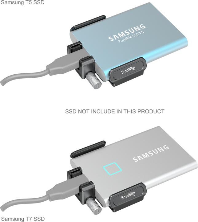 Actual product image SmallRig T5/T7 SSD holder for BMPCC 6K pro (Various video accessories)