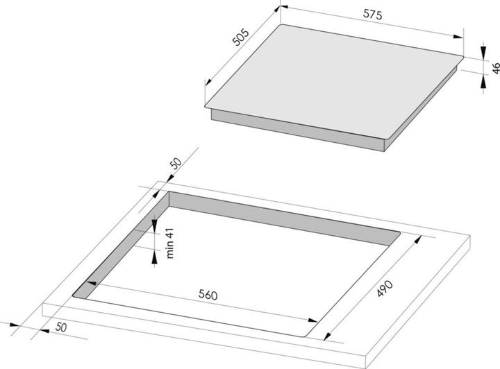 Image du produit Amica Table de cuisson autarcique EB