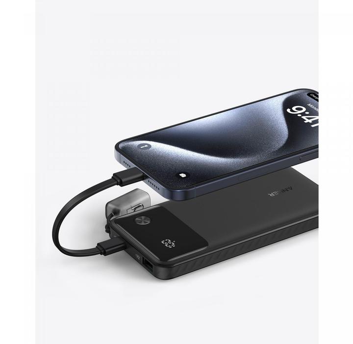 Produktbild Anker PowerBank 10000mAh 22.5W black (10000 mAh, 22.50 W, 22.50 Wh)