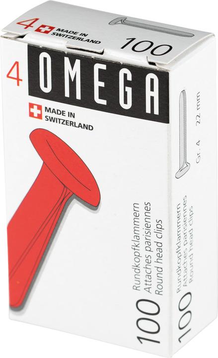 Image du produit Omega Attaches parisiennes (100 x)