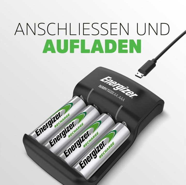 Produktbild Energizer Base (1 Stk., AAA, AA, 1300 mAh, Ladegerät inkl. Akku)