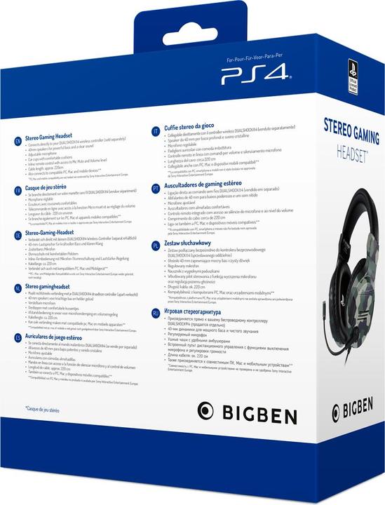 Actual product image Bigben V3 (Cable)
