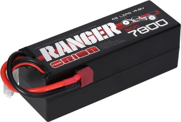 Actual product image Team Orion 4S 50C Ranger LiPo Battery (14.8V/7800mAh) T-Plug (14.80 V, 7800 mAh)