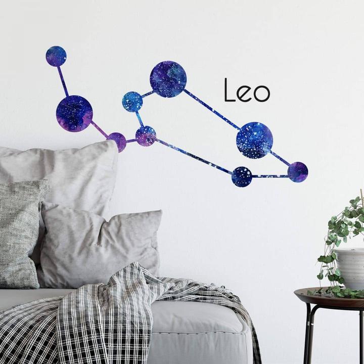 Actual product image Trenddeko Constellation Leo - Leo (90 x 48 cm)