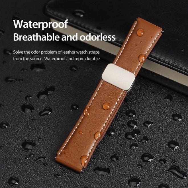 Image du produit Dux Ducis YA Series Bracelet en cuir véritable (22 mm, Cuir véritable)