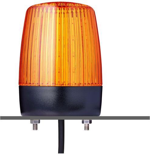 Image du produit Auer Signal LED-Signalleuchte AC 240V 44mA 75mm Orange IP69 / IK08 Kabel, 1 m PFH