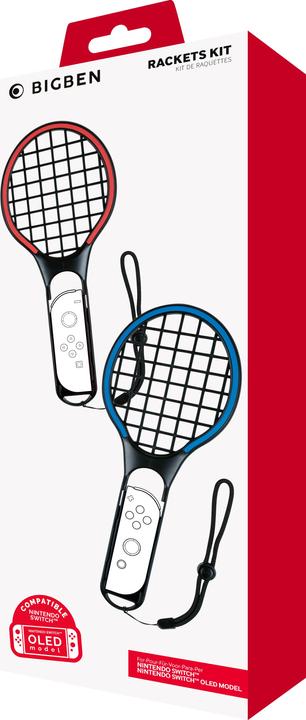 Actual product image Bigben Tennis Rackets Duo Pack (Switch OLED, Switch)
