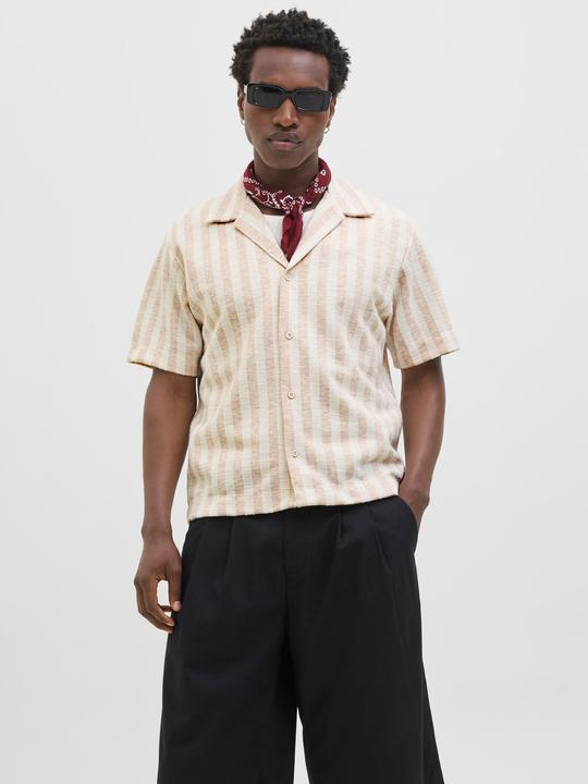 Produktbild Jack & Jones Jorsummer Structure Ss Shirt Styd Ss25 (S)