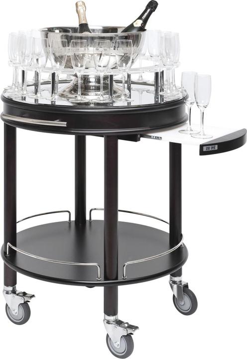 Produktbild ZEP ROMA ROUND Champagner- und Spirituosenwagen Wenge