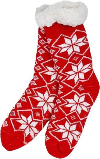 Produktbild Snazzy Santa Cozy Weihnachtssocken Rot One Size von (One Size)