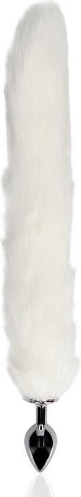 Actual product image Ouch! Fox Tail with Metal Butt Plug