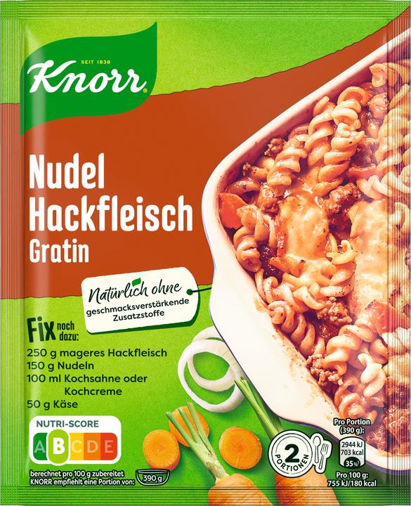 Knorr Aggiusta la pasta gratinata (36 g)