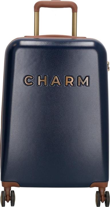 Image du produit Charm London Travel Trolley S Bleu (Bagage à main (jusqu'à 50l))