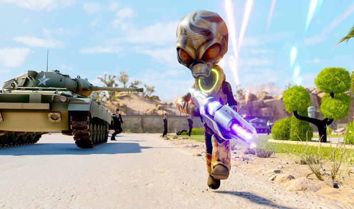 Actual product image THQ Destroy all Humans (Switch, FR, IT)