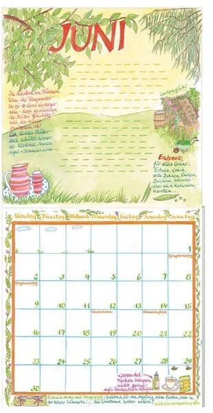 Actual product image Merkkalender einzeln 2025 (30 x 60 cm, No binding, German)