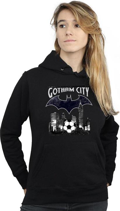 Immagine prodotto Batman Football Gotham City Felpa con Cappuccio Donna (XL)