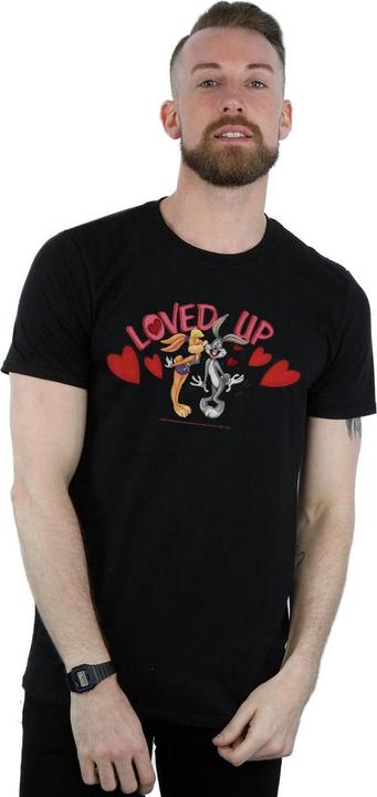 Immagine prodotto Looney Tunes Bugs Bunny And Lola Valentine's Day Loved Up Maglietta Uomo (3XL)