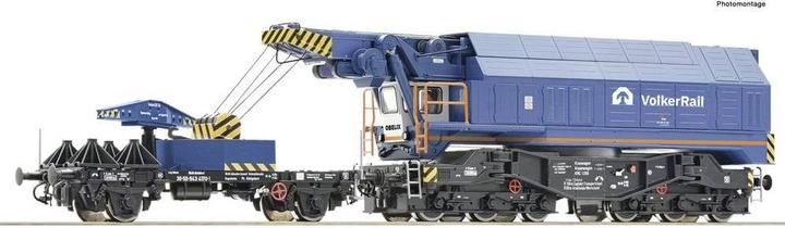 Roco 7310023 H0 Digital-Eisenbahndrehkran der VolkerRail (Spur VI)