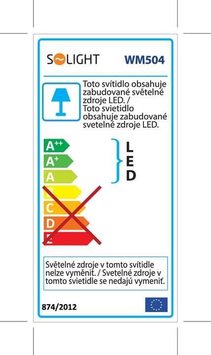 Energie-Label Olight WM504 (50 cm, Indoor)