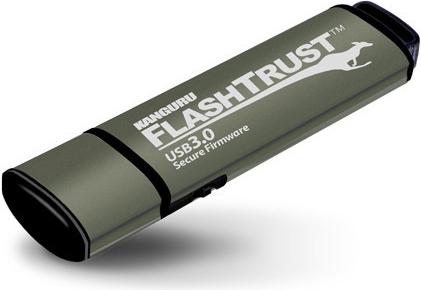 Immagine prodotto Kanguru FlashTrust - 64GB - Normale unità flash USB 3.0 non criptata con fisica (64 GB, USB-A)