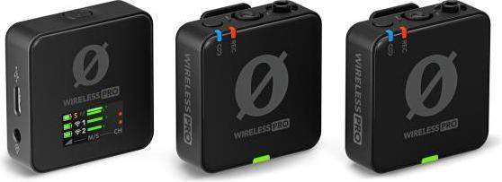 Produktbild RØDE Wireless Pro Mikrofon-Set mit Handadapter und Windschutz Schwarz