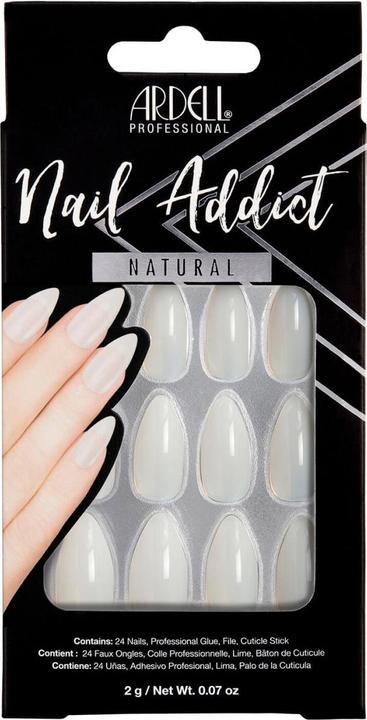 Immagine prodotto Ardell Nail Addict - Nail Addict Natural Stiletto (Utensile per unghie, Bianco)
