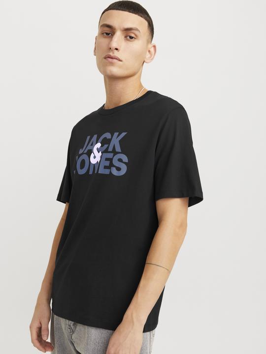 Immagine prodotto Jack & Jones Maglietta con logo a girocollo (M)