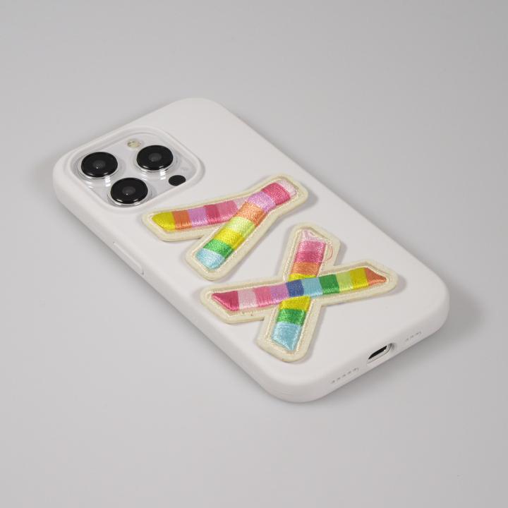 Produktbild PhoneLook Sticker Aufkleber für Handy/Tablet/Computer 3D gestickt Lettre O