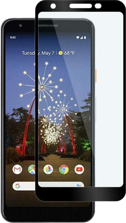 Produktbild Screenguard Google Pixel 3a Full Screen Panzerglas Schutzfolie 2.5D 9H (1 Stück, Google Pixel 3a)