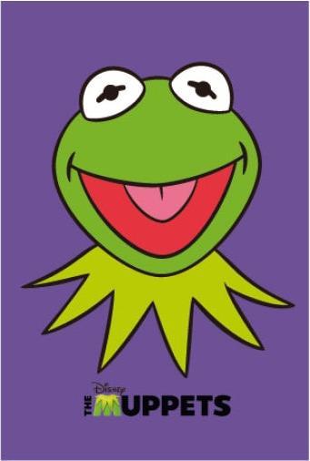 Actual product image Disney The Muppets Kermit postcard