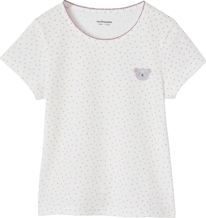 Actual product image Vertbaudet 3er-Pack Mädchen T-Shirts mit Tieren (140)