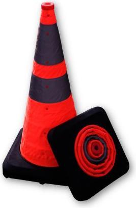 Actual product image Rs Pro Weighted Orange 70 cm Fabric Traffic Cone