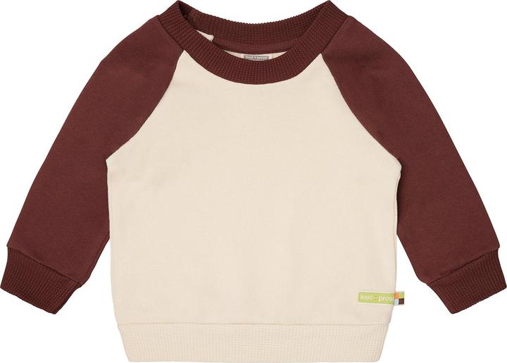 Produktbild loud + proud Sweatshirt mit Raglanärmeln (86)