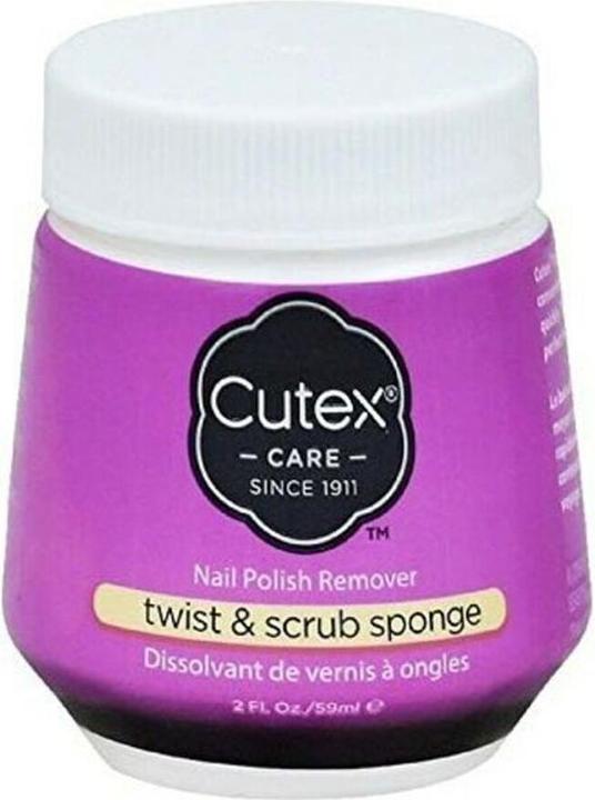 Image du produit Cutex Dissolvant pour vernis à ongles twist & scrub