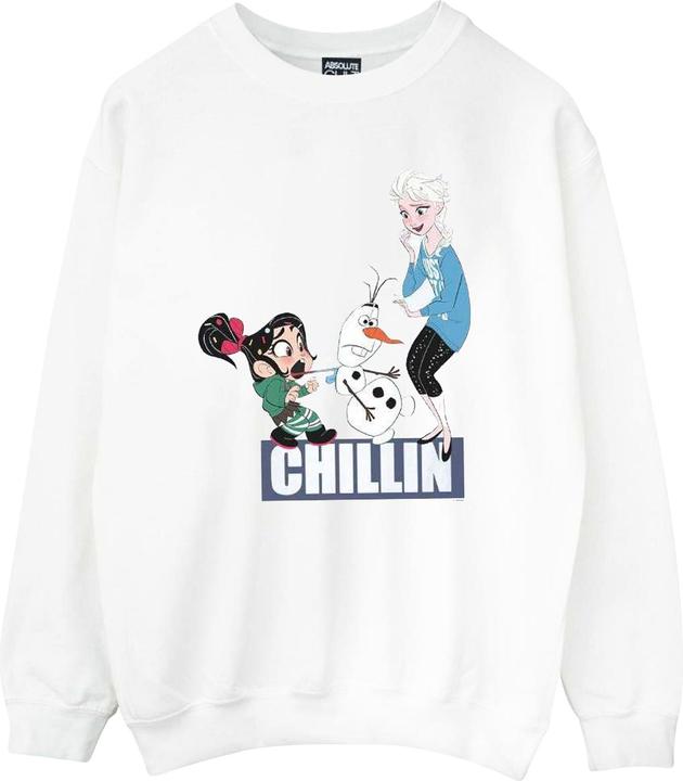 Disney Wreck It Ralph Elsa And Vanellope Sweatshirt Jungen