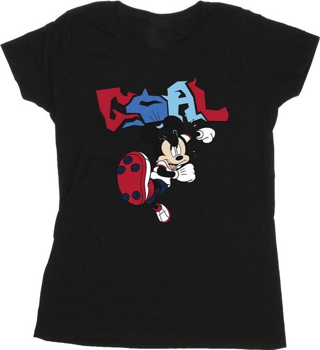 Immagine prodotto Disney Mickey Mouse Goal Striker Pose Maglietta Donna (L)
