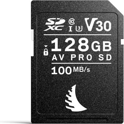 Actual product image Angelbird SD Card AV PRO 128GB V30 (128 GB, SDXC, U3, UHS-I)