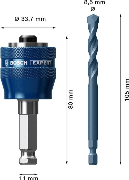 Actual product image Bosch Professional Zubehör Expert (8.5 millimetres)