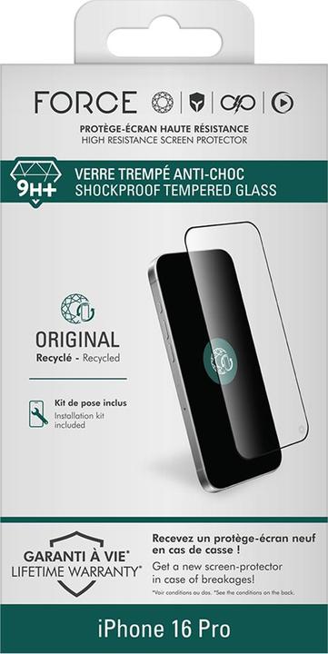 Actual product image Bigben Connected 2.5D Stossfest, Original (1 Piece, Apple iPhone 16 Pro)