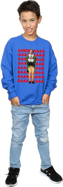 Immagine prodotto Elf Buddy Santa Scream Felpa Ragazzi (140, 146)