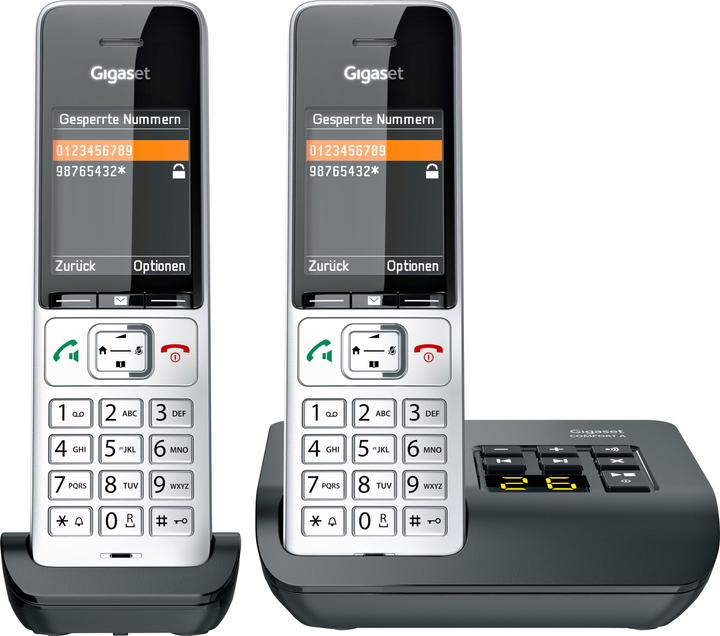 Image du produit Gigaset COMFORT 500A duo silver-black