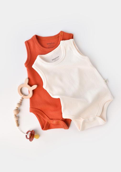 BabyCosy Body. ärmellos. 2 Pack