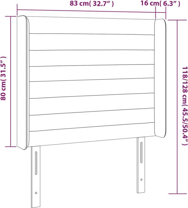 Image du produit VidaXL Kiriakoula (83 x 16 x 128 cm)