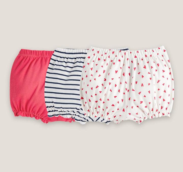 Produktbild La Redoute Collections 3er-Pack Baby-Shorts (74, 3er Pack)