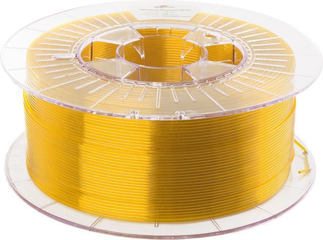 Produktbild Filament PETG transparent yellow 1.0kg 2.85mm (PETG, 2.85 mm, 1000 g, Transparent)
