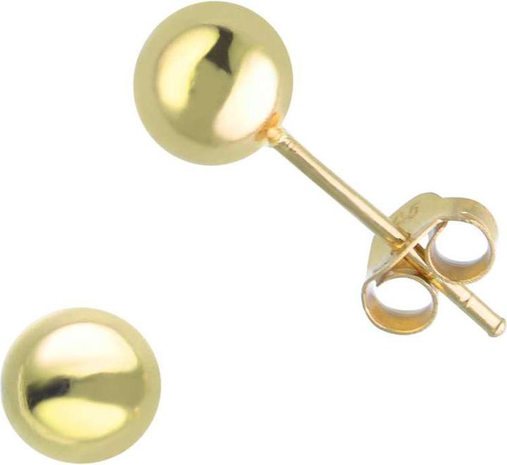 Bijouteria Ohrstecker (Silber 925, Gold Beschichtung)
