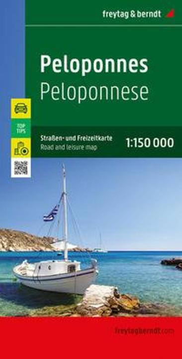 Produktbild Peloponnes, Strassen- und Freizeitkarte
