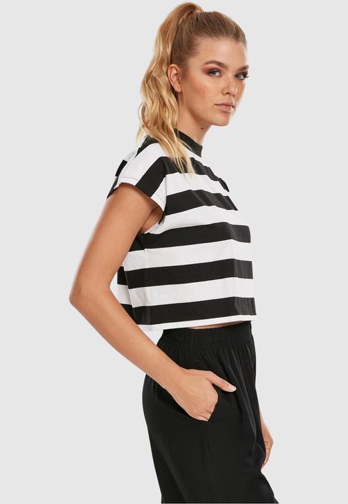 Produktbild Urban Classics Ladies Stripe Short Tee (M)