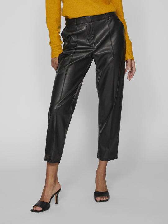 Produktbild Vila Beschichtete Cropped Hose (34)